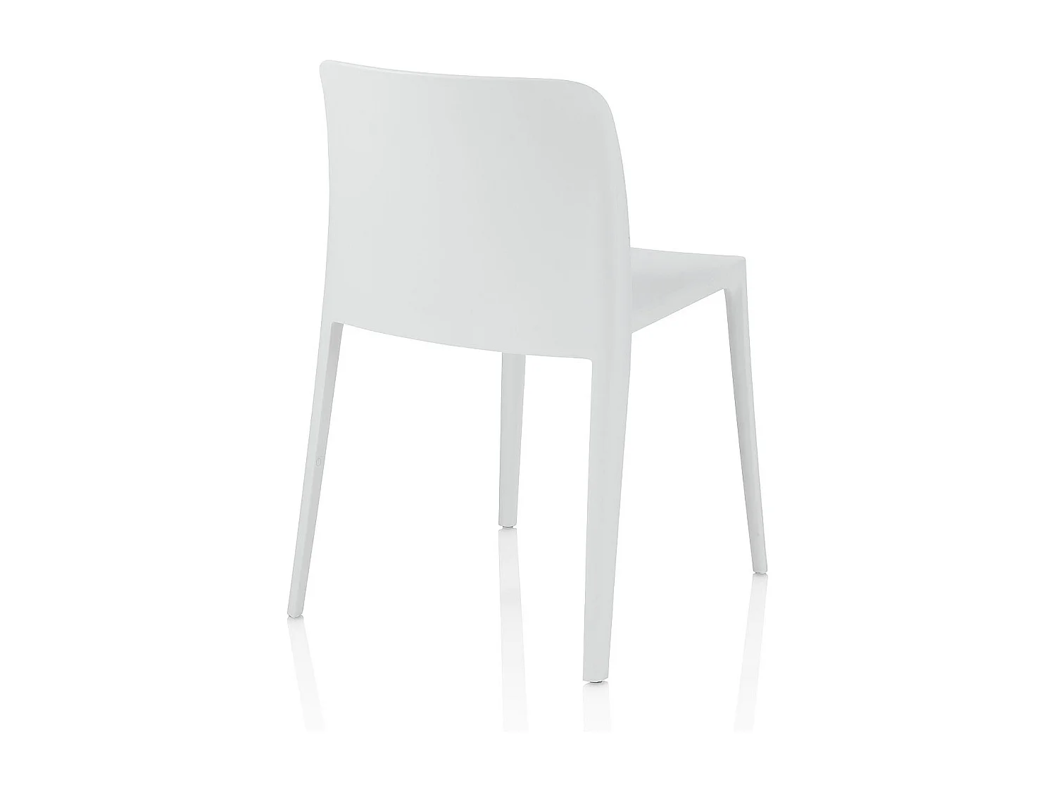 Set de 4 Chaises d'intérieur/extérieur TIMMY blanche