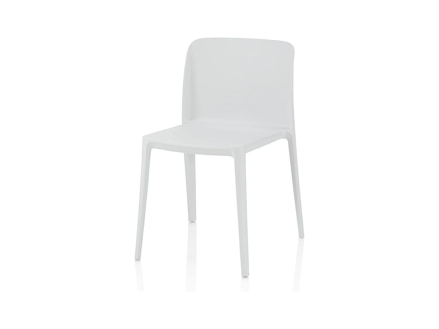Set de 4 Sillas blanca de interior/exterior TIMMY