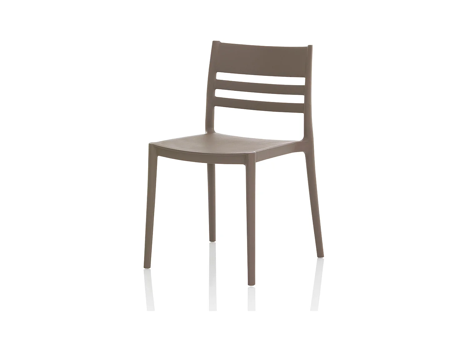 Set de 4 Chaises d’intérieur/extérieur SHYLA gris