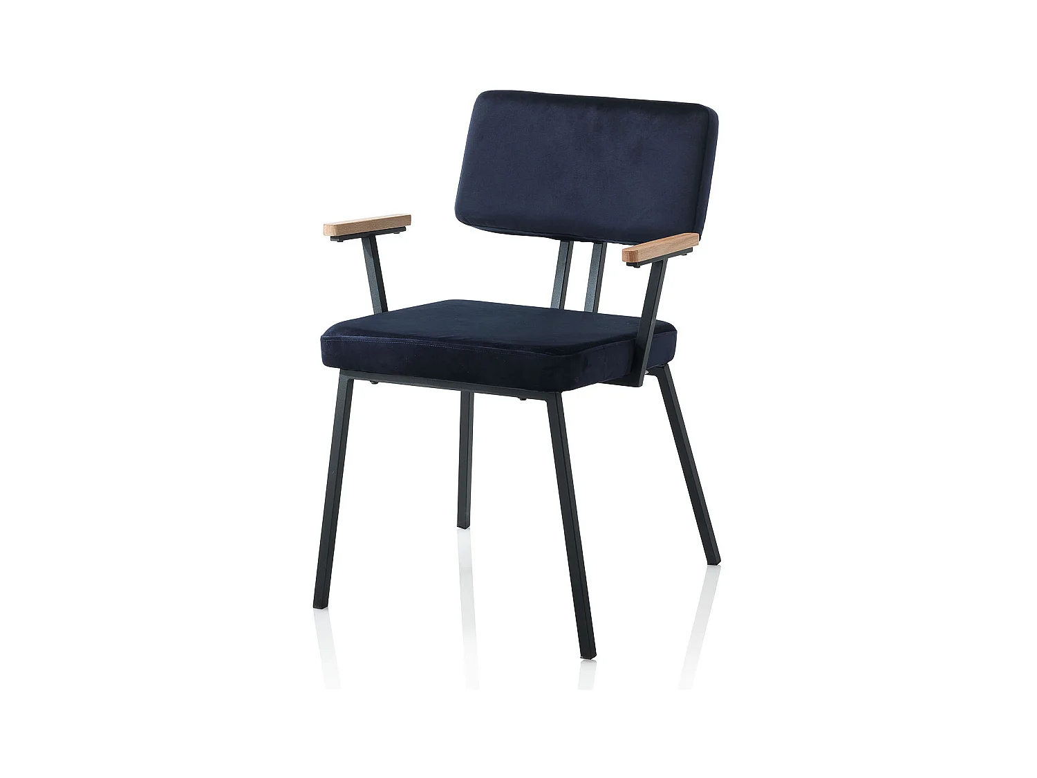 Set de 2 Chaises ESTER bleu