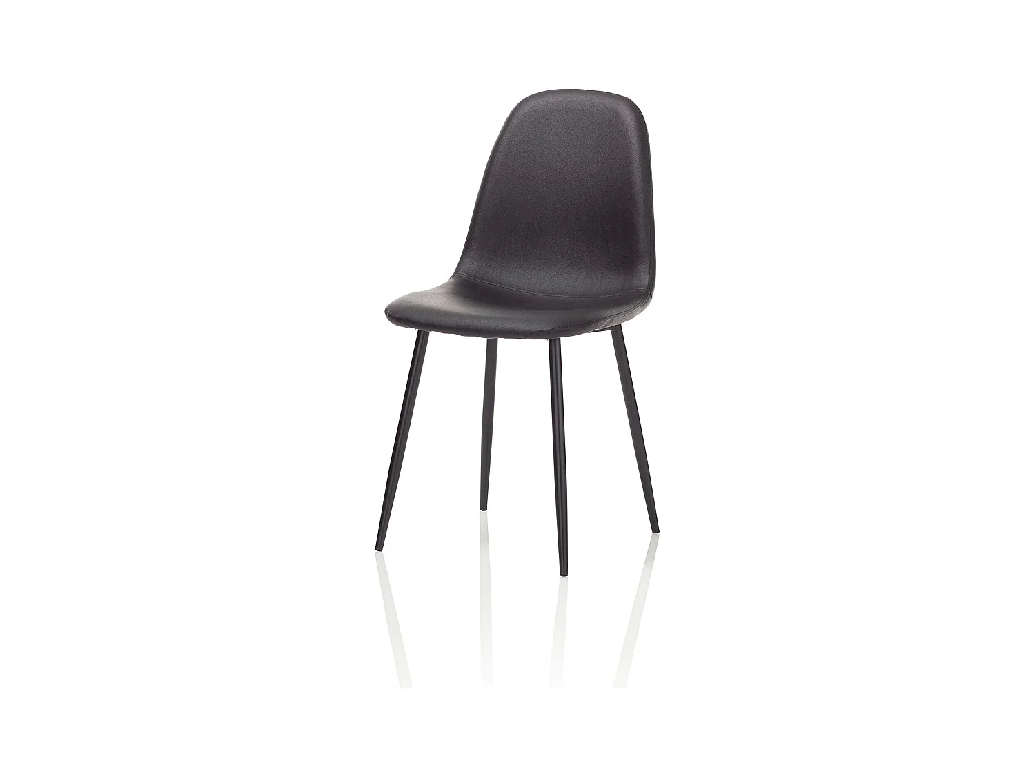 Set de 4 Chaises ALBA noir
