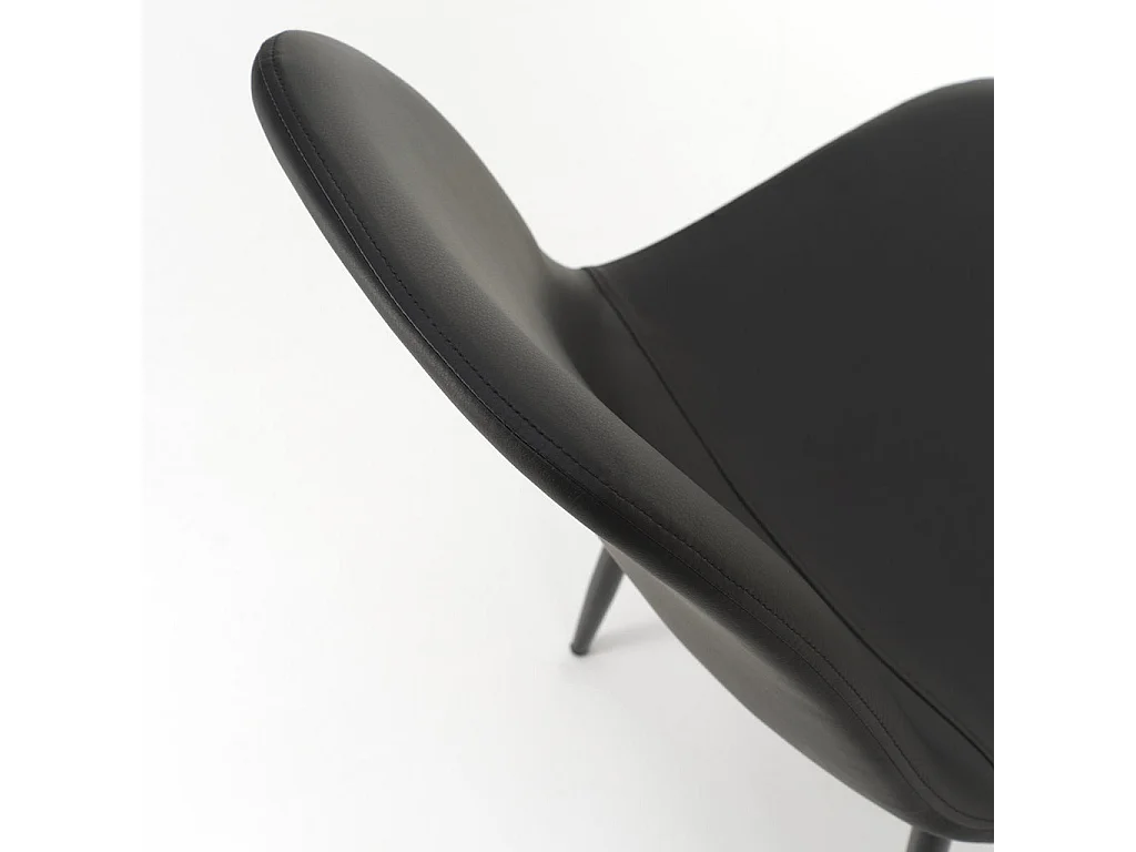 4er-Set Stühle ALBA Schwarz