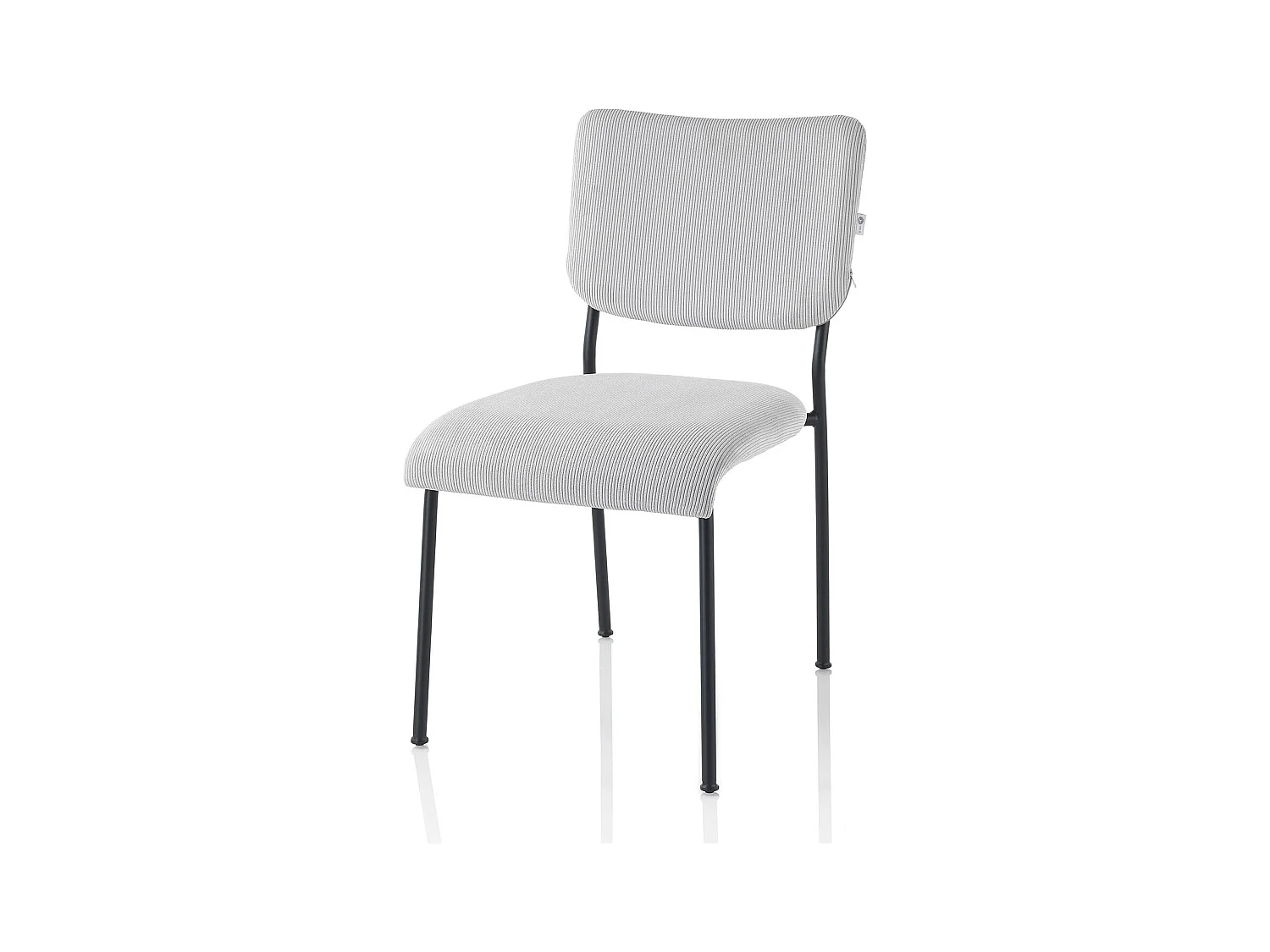 2er-Set Stühle LOIS grau