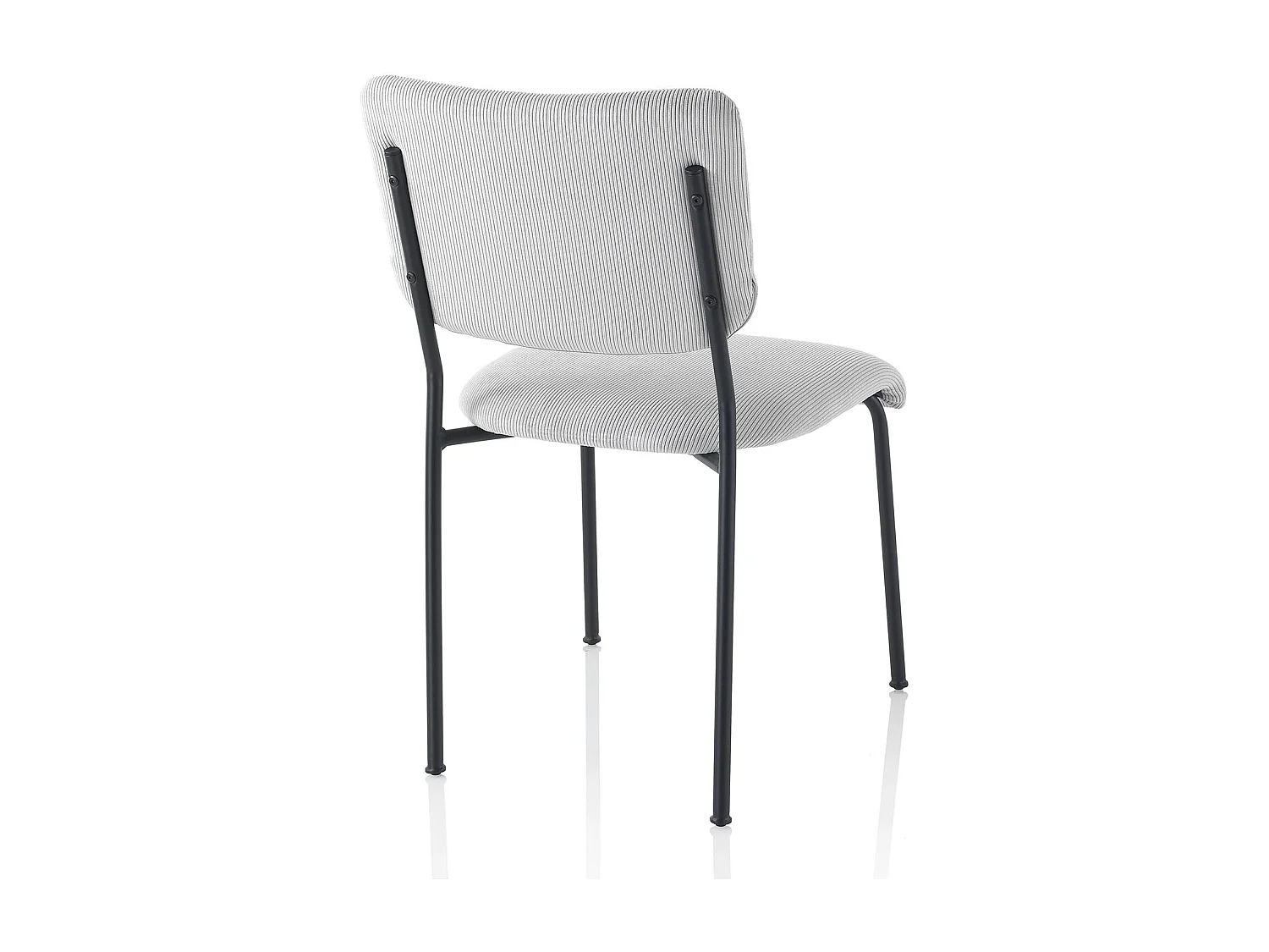 2er-Set Stühle LOIS grau