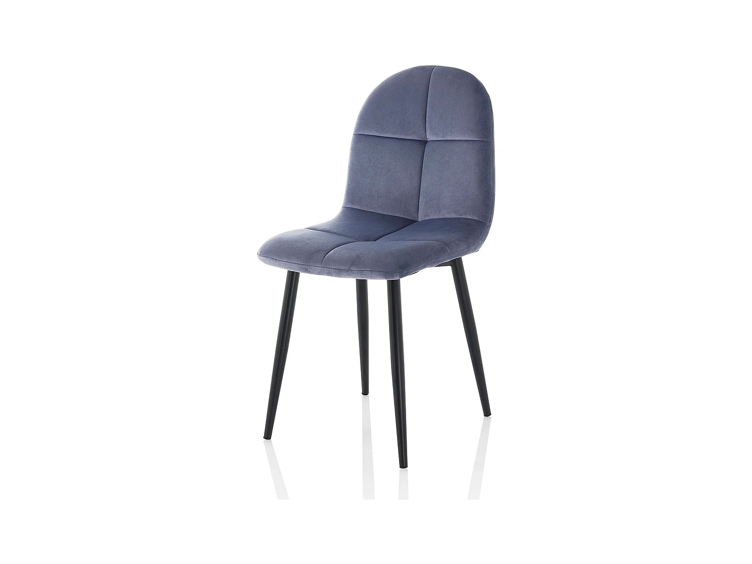 Set de 4 Chaises LINDA blue clair