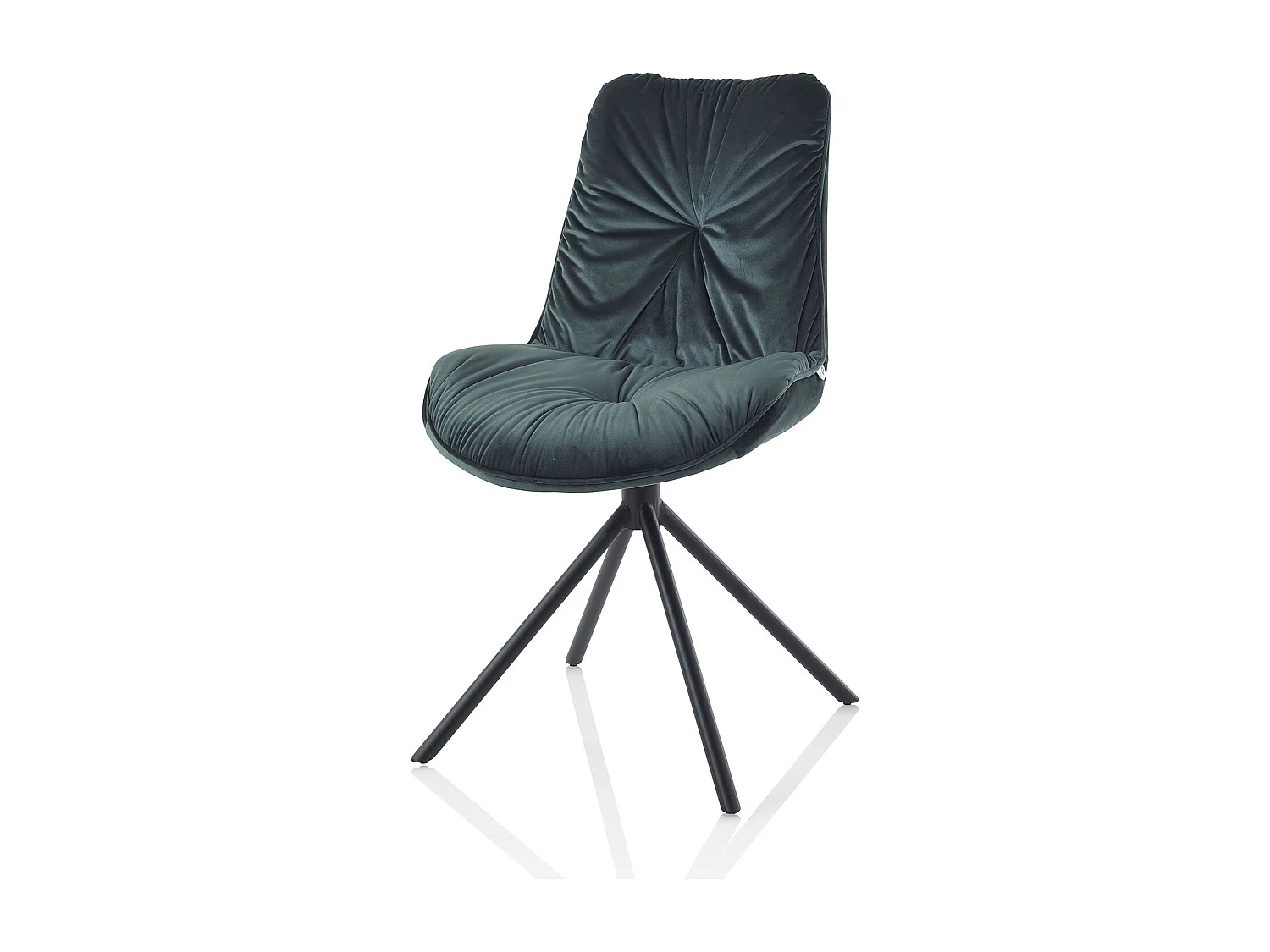 Set de 2 Chaises WENDY vert