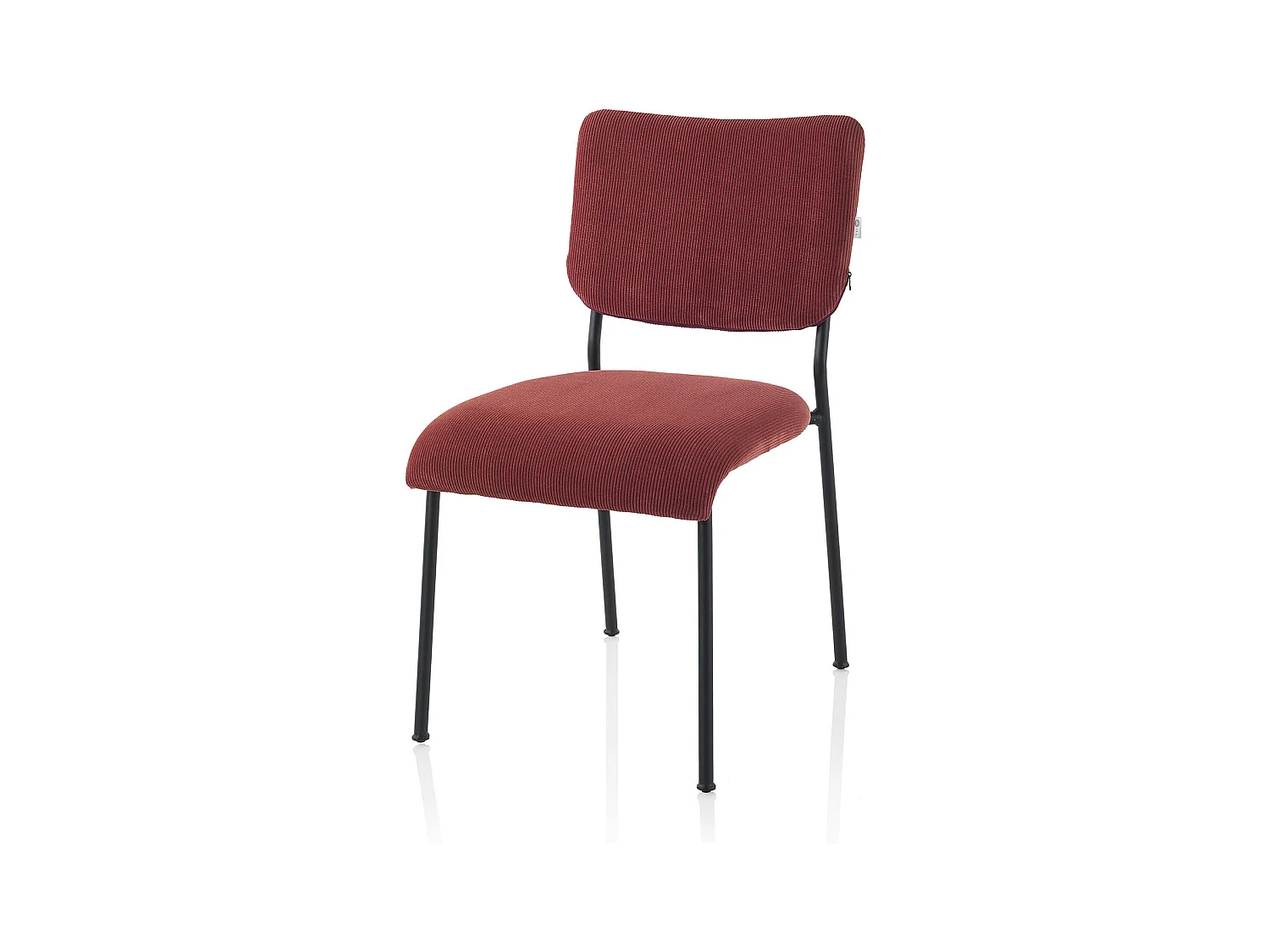 2er-Set Stühle LOIS rot