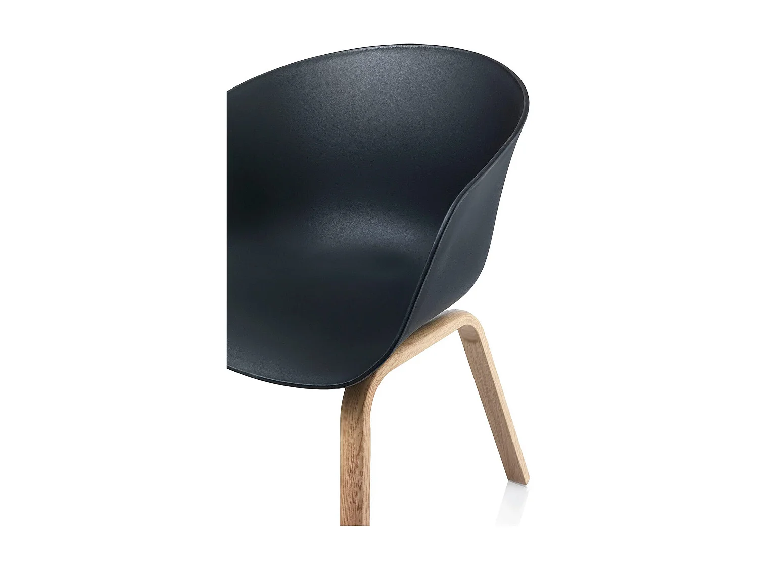 OAKLAND Stühle (4er-Set, schwarz)