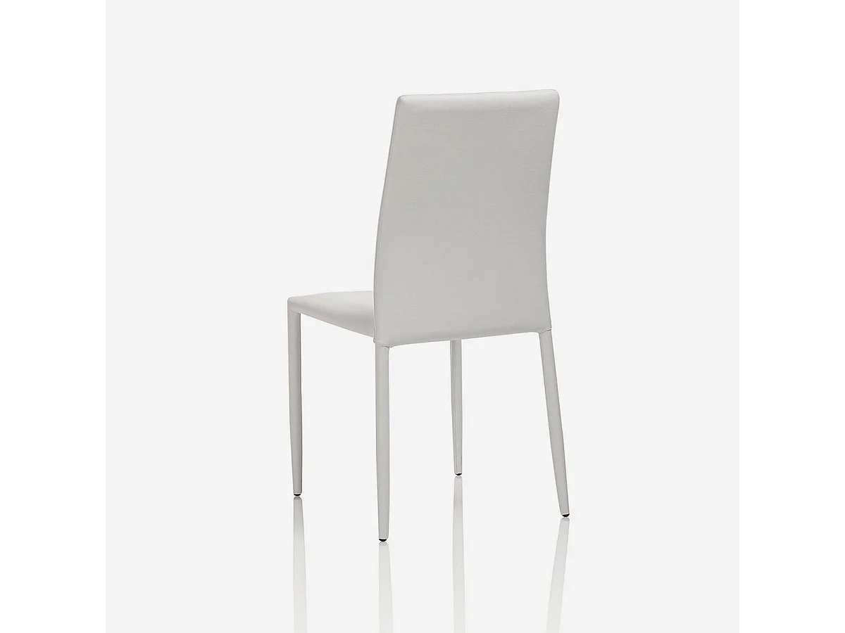 Set de 4 Chaises ALICE blanc