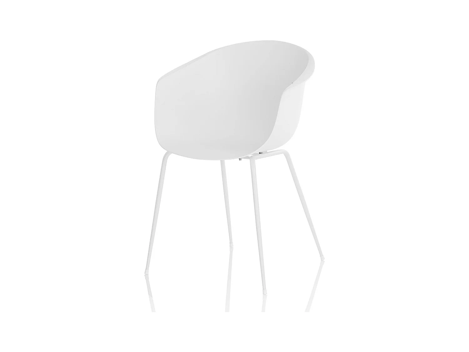 Set de 2 Sillas POLLY blanca