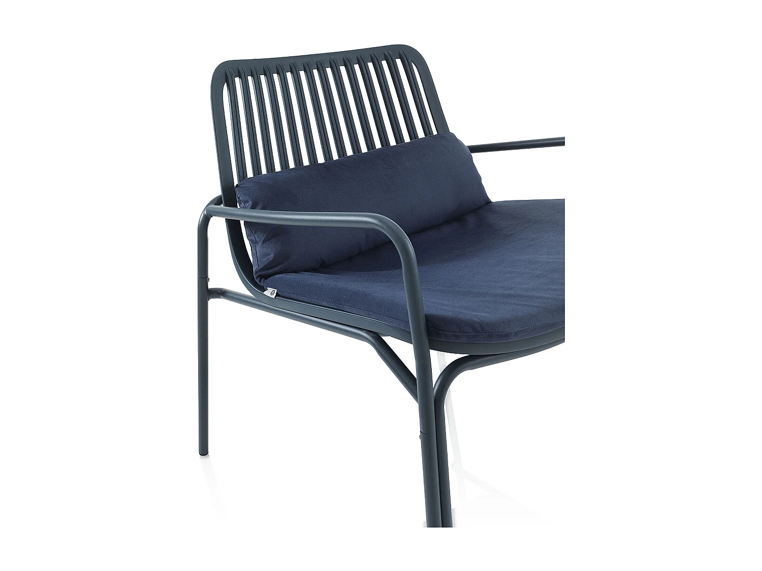 Set de 2 Chaises d'intérieur/extérieur AGNES bleu