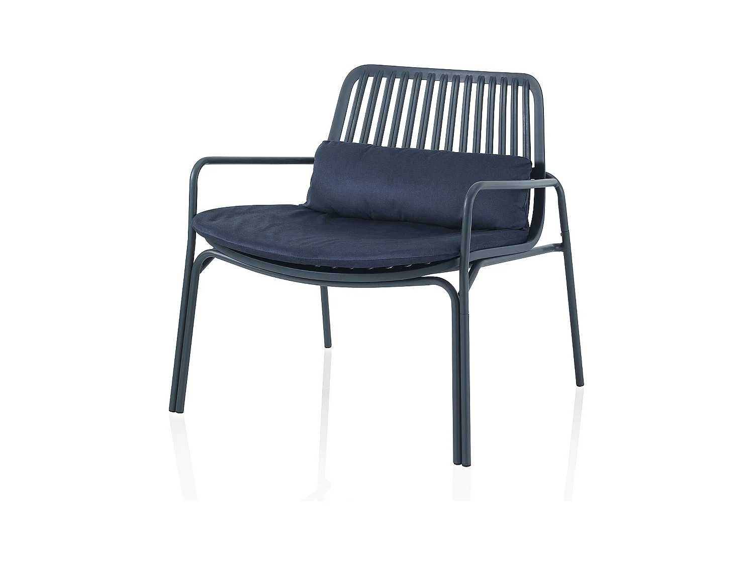 Set de 2 Chaises d'intérieur/extérieur AGNES bleu