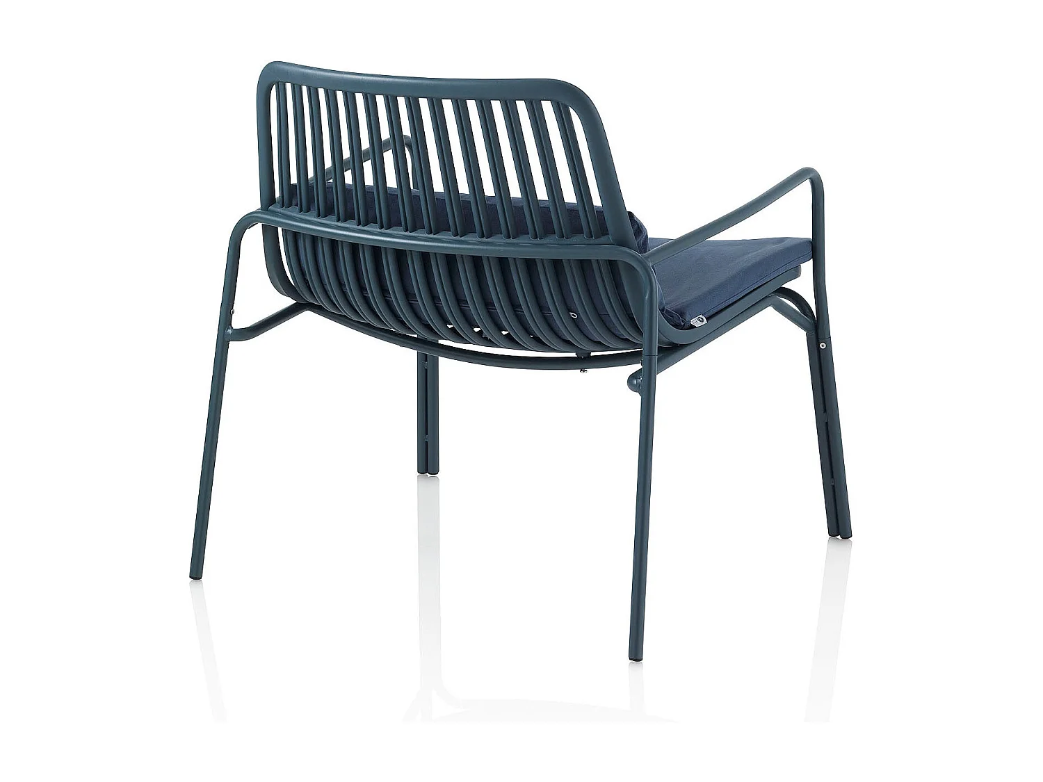 Set de 2 Chaises d'intérieur/extérieur AGNES bleu