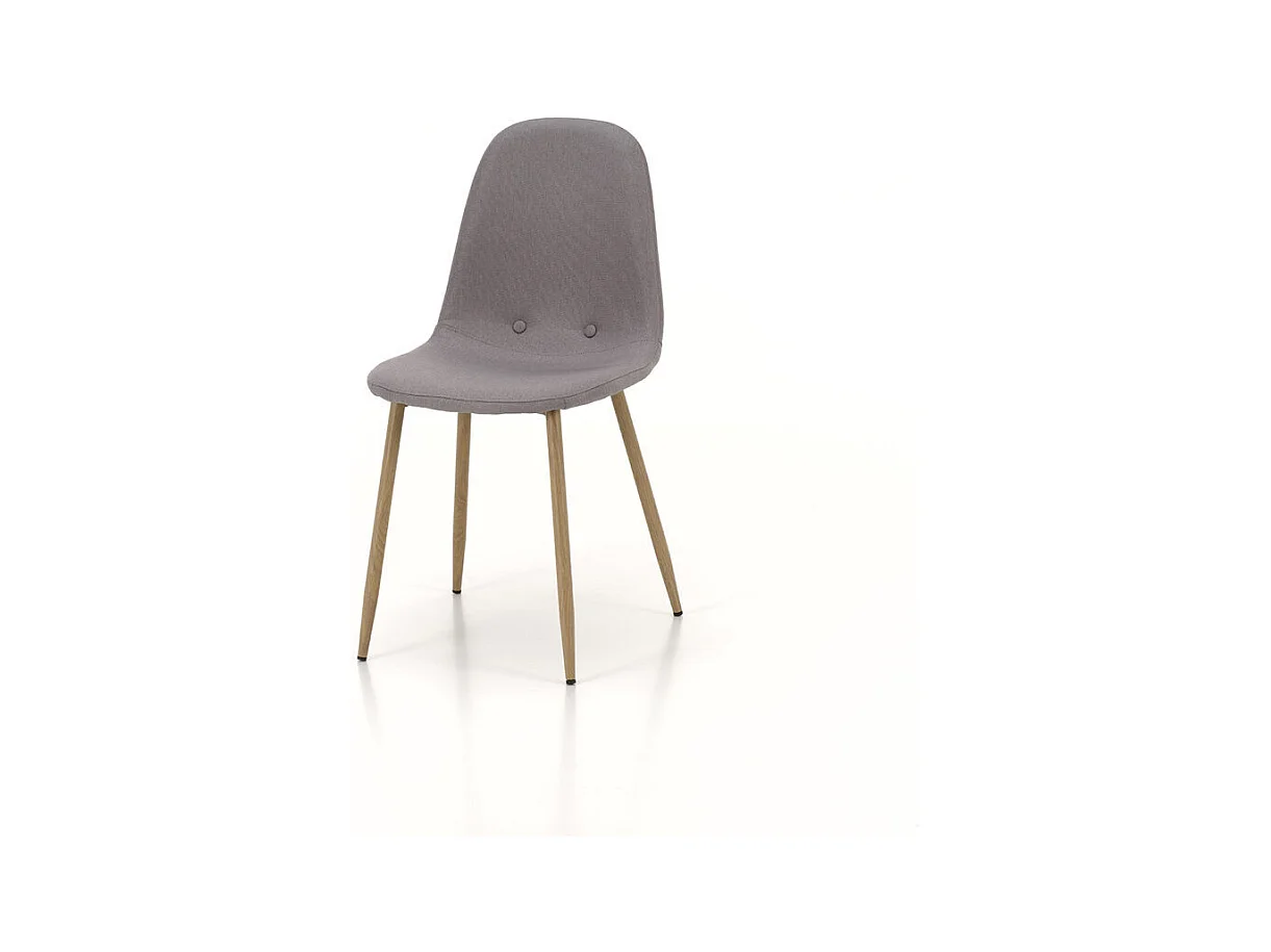 Set de 4 Sillas BALTIMORA gris claro