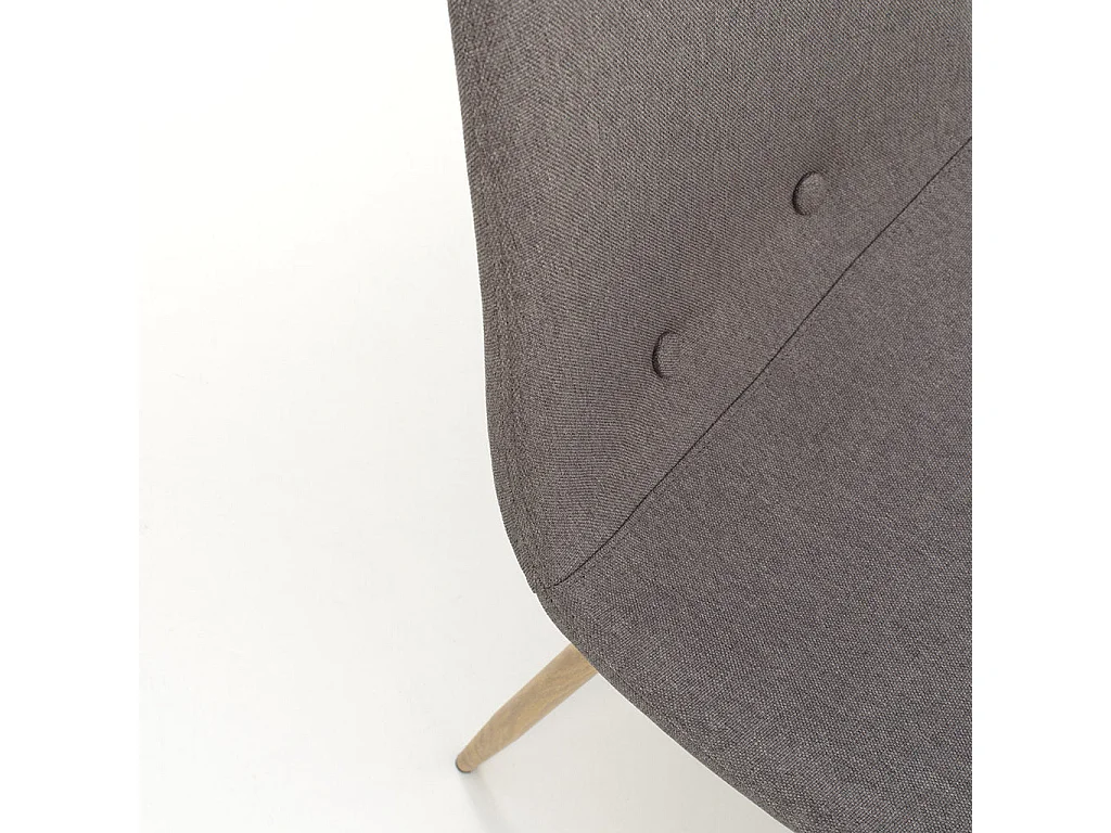 Set de 4 Chaises BALTIMORA gris clair