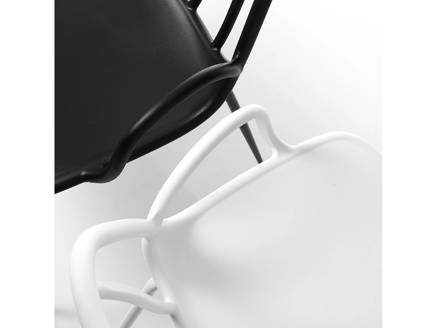 Set de 4 Chaises ROS noir