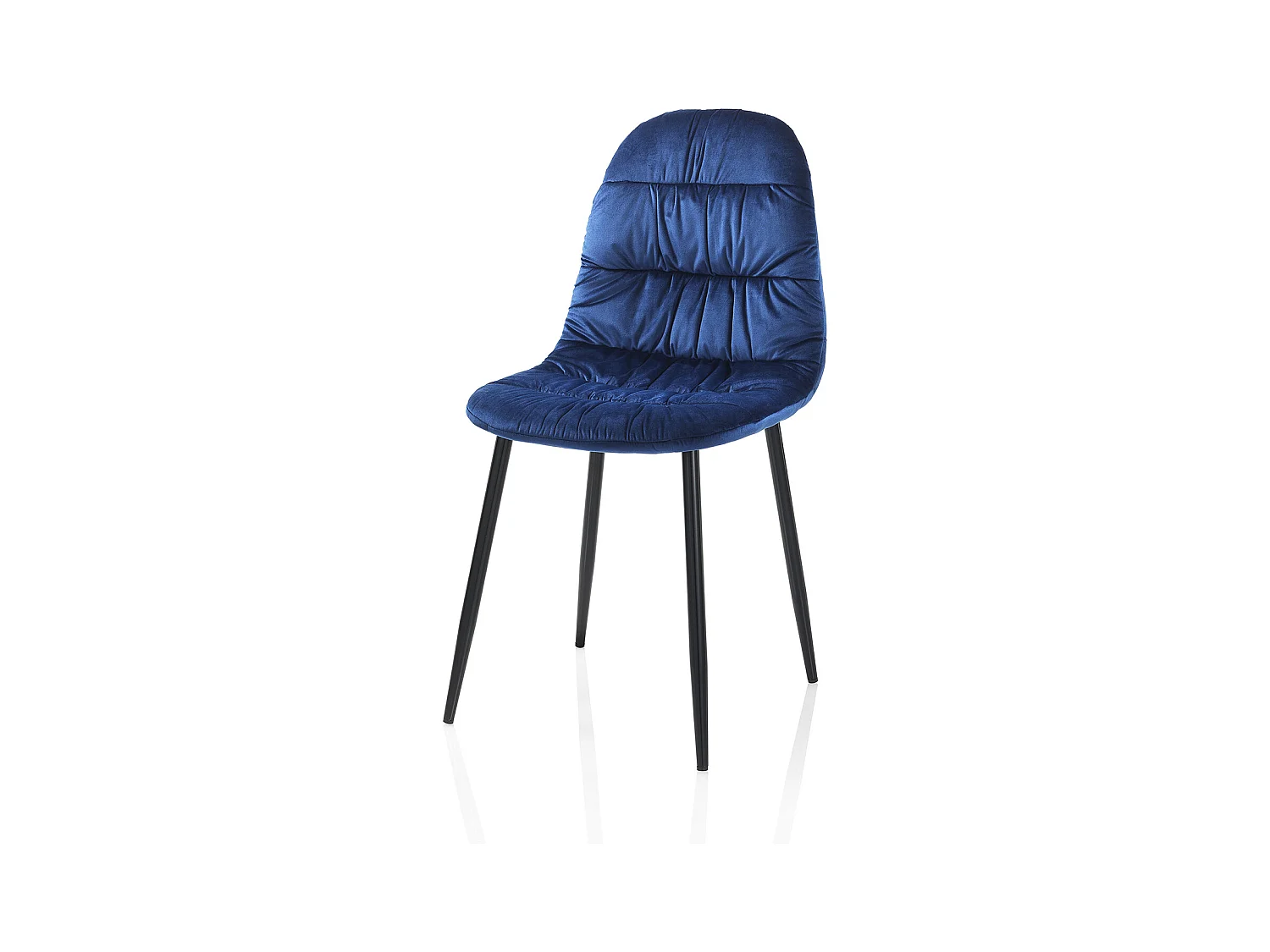 Set de 4 Chaises MARTA bleu océan