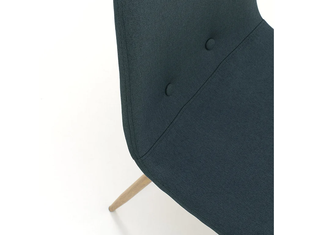 Set de 4 Chaises BALTIMORA vert foncé