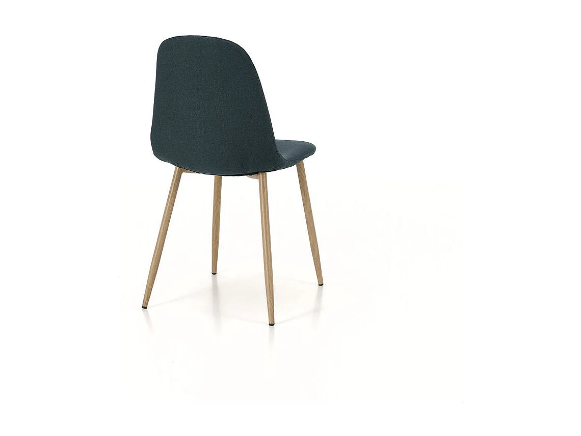 Set de 4 Chaises BALTIMORA vert foncé
