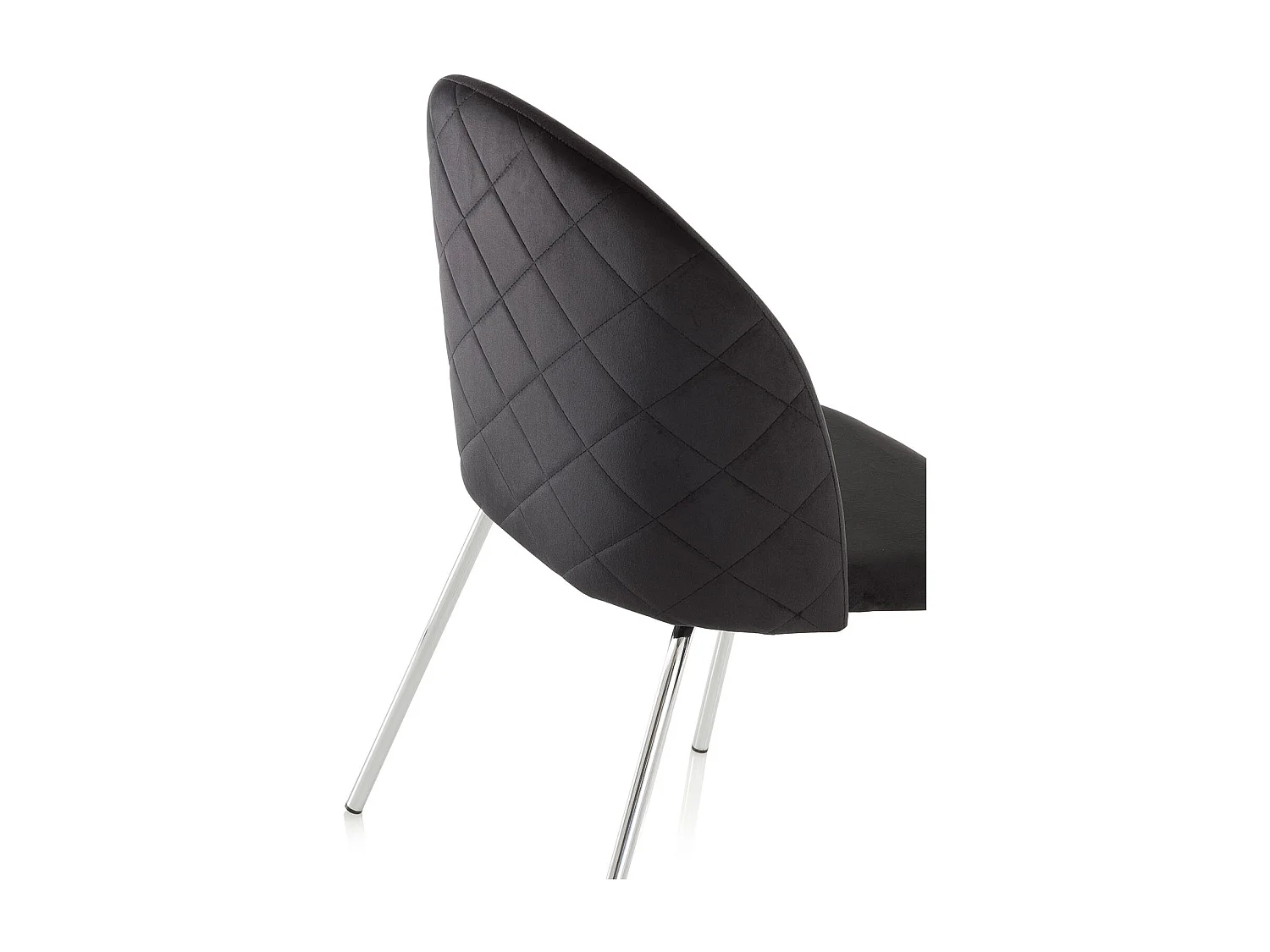 Set de 2 Chaises LISA noir