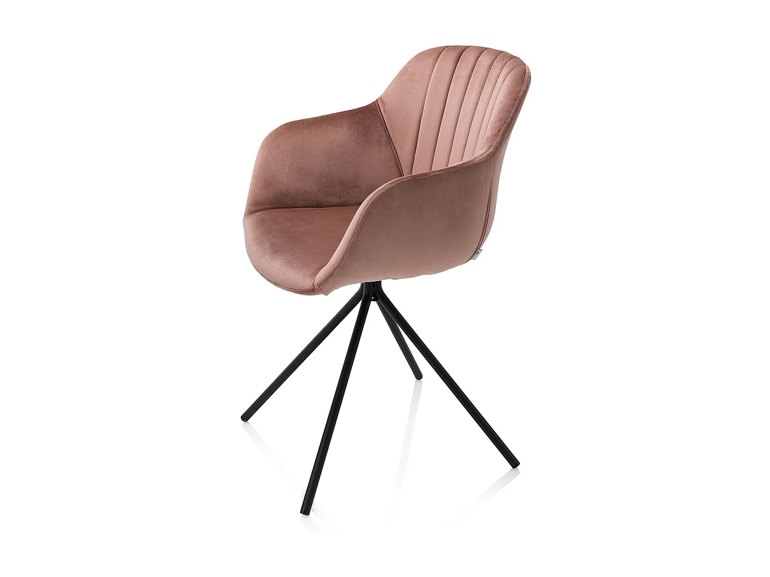 Set de 2 Chaises MARGOT rose corail