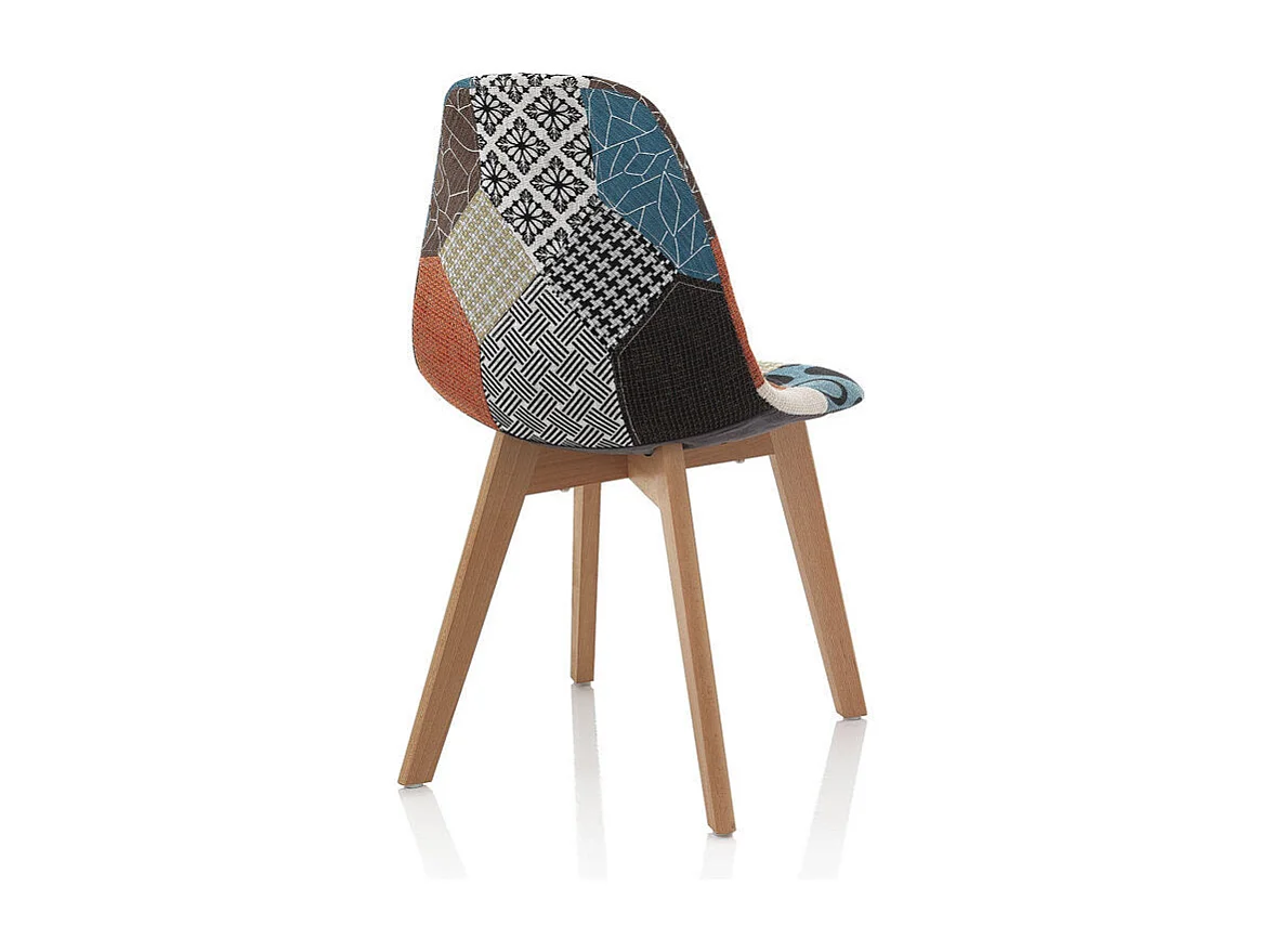 Set de 4 Sillas patchwork VICTORIA