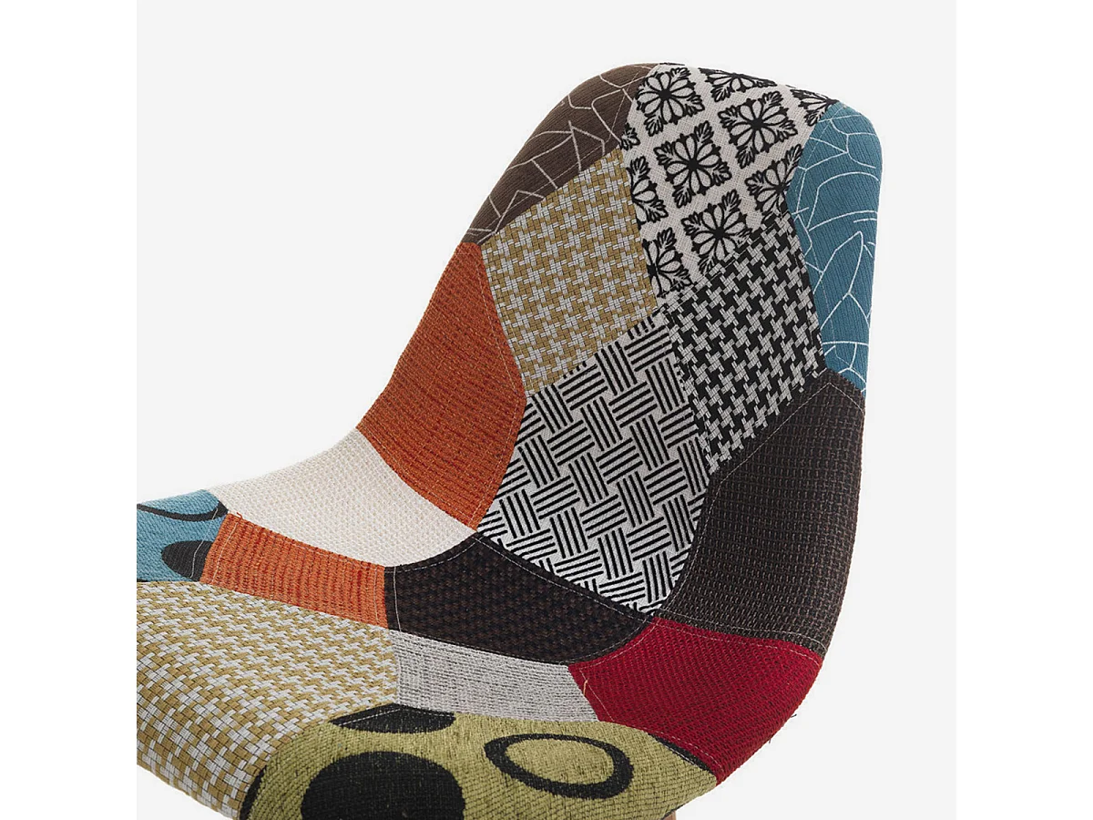 Set de 4 Sillas patchwork VICTORIA