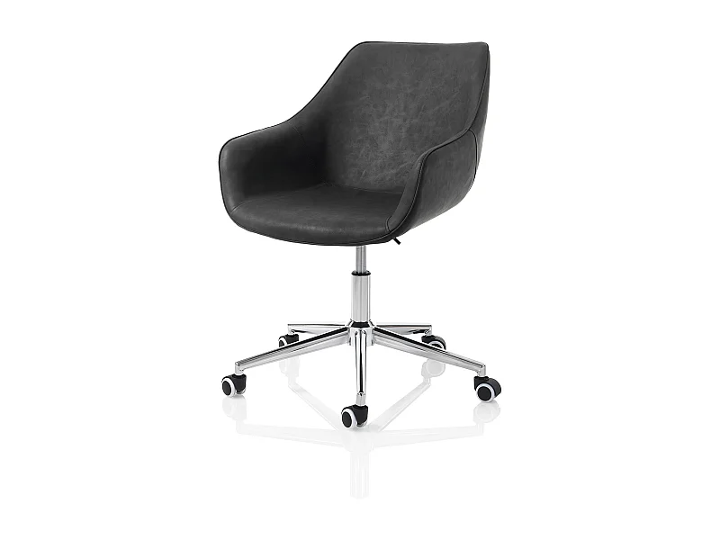 Chaise de bureau YAREN noir