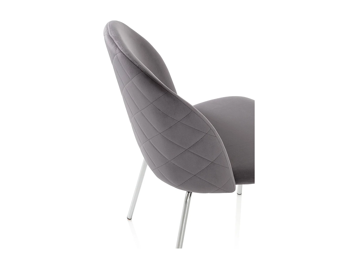 Set de 2 Chaises LISA gris