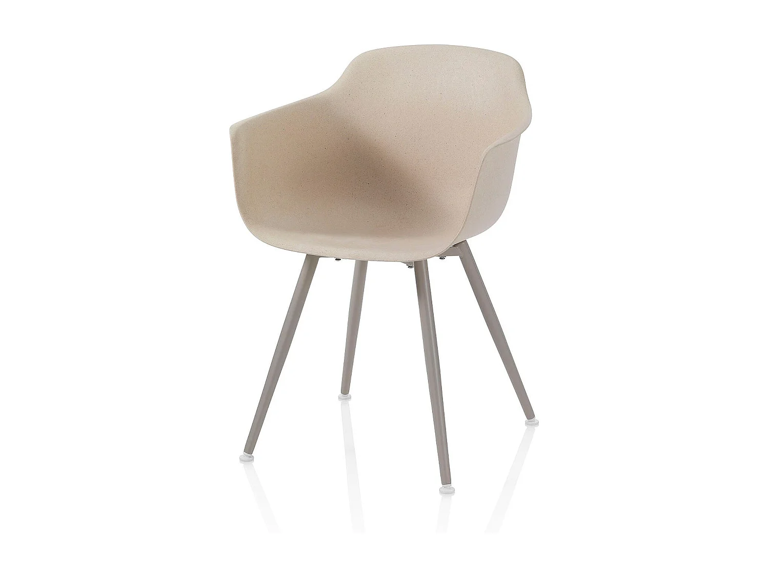 LINA Stühle (4er-Set, recycelbar, beige)