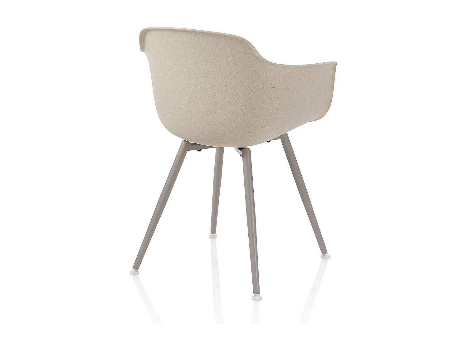 LINA Stühle (4er-Set, recycelbar, beige)