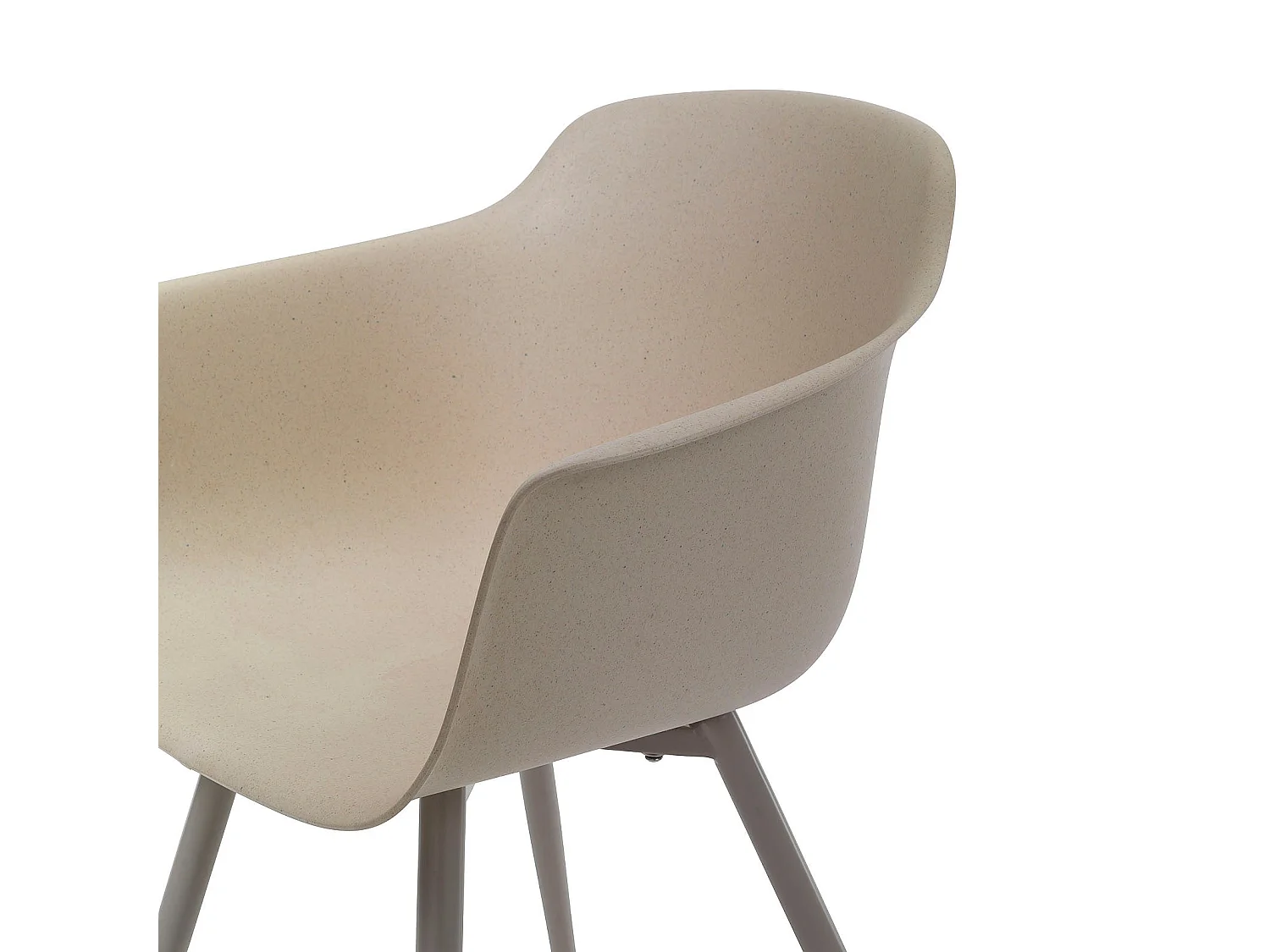 LINA Stühle (4er-Set, recycelbar, beige)