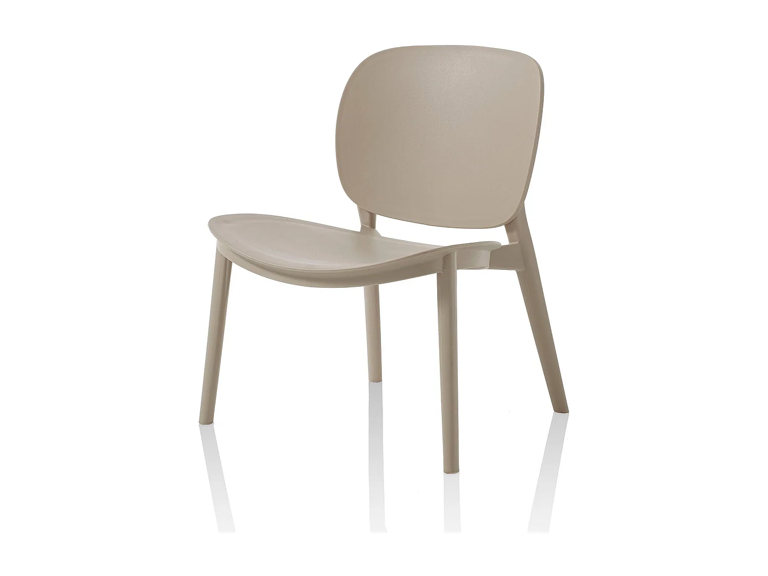 Indoor / Outdoor-2er-Set Stühle LEON Sandfarbe