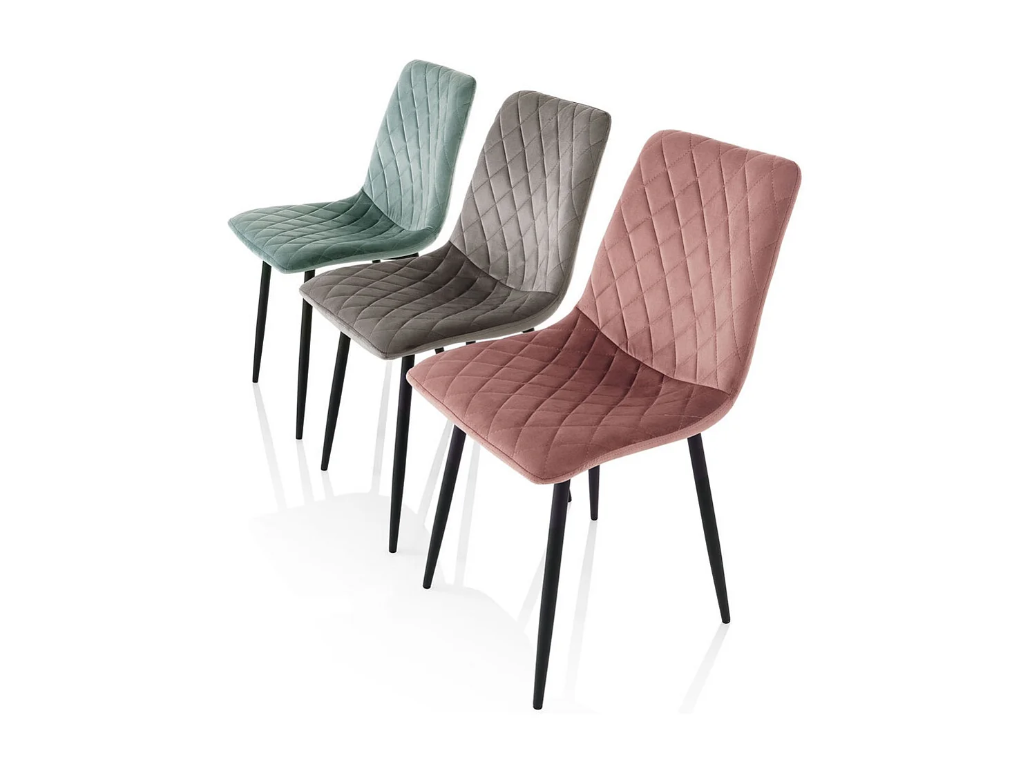Set de 4 Chaises GRETA poudre