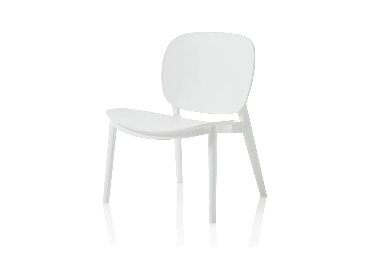 Set de 2 Sillas interior/exterior LEON blanco