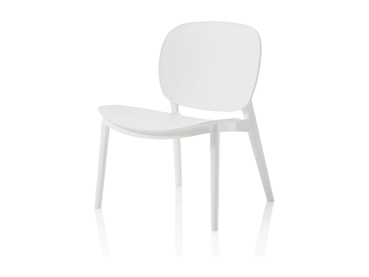 Set de 2 Chaises d’intérieur/extérieur LEON blanc