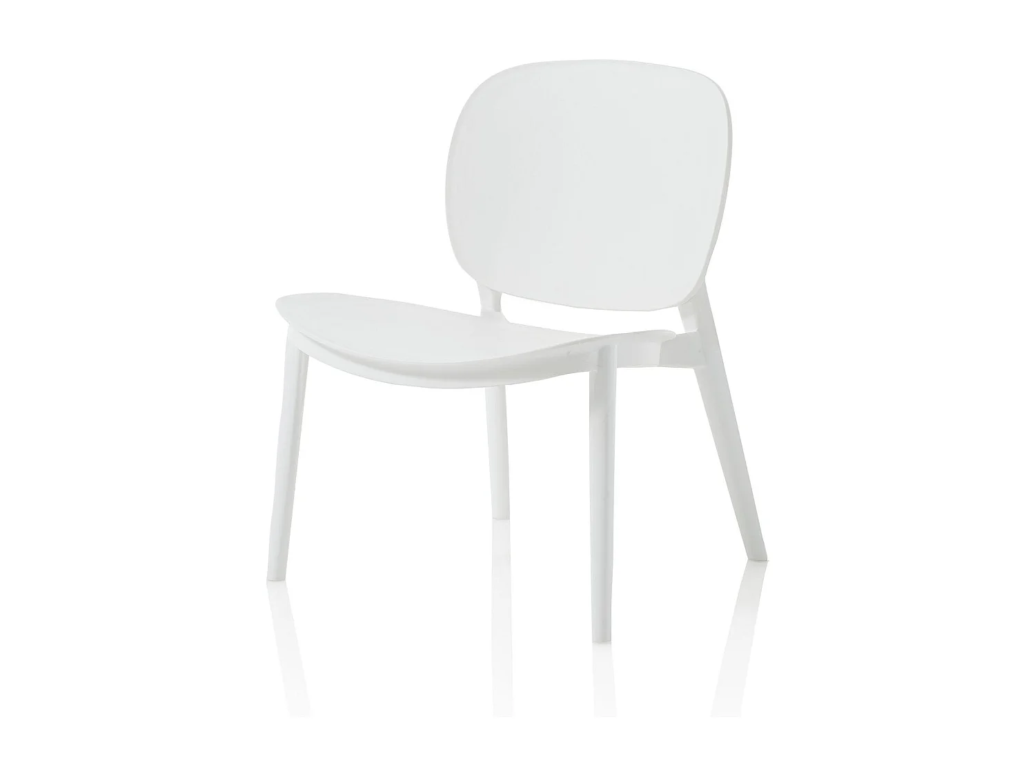 Set de 2 Chaises d’intérieur/extérieur LEON blanc