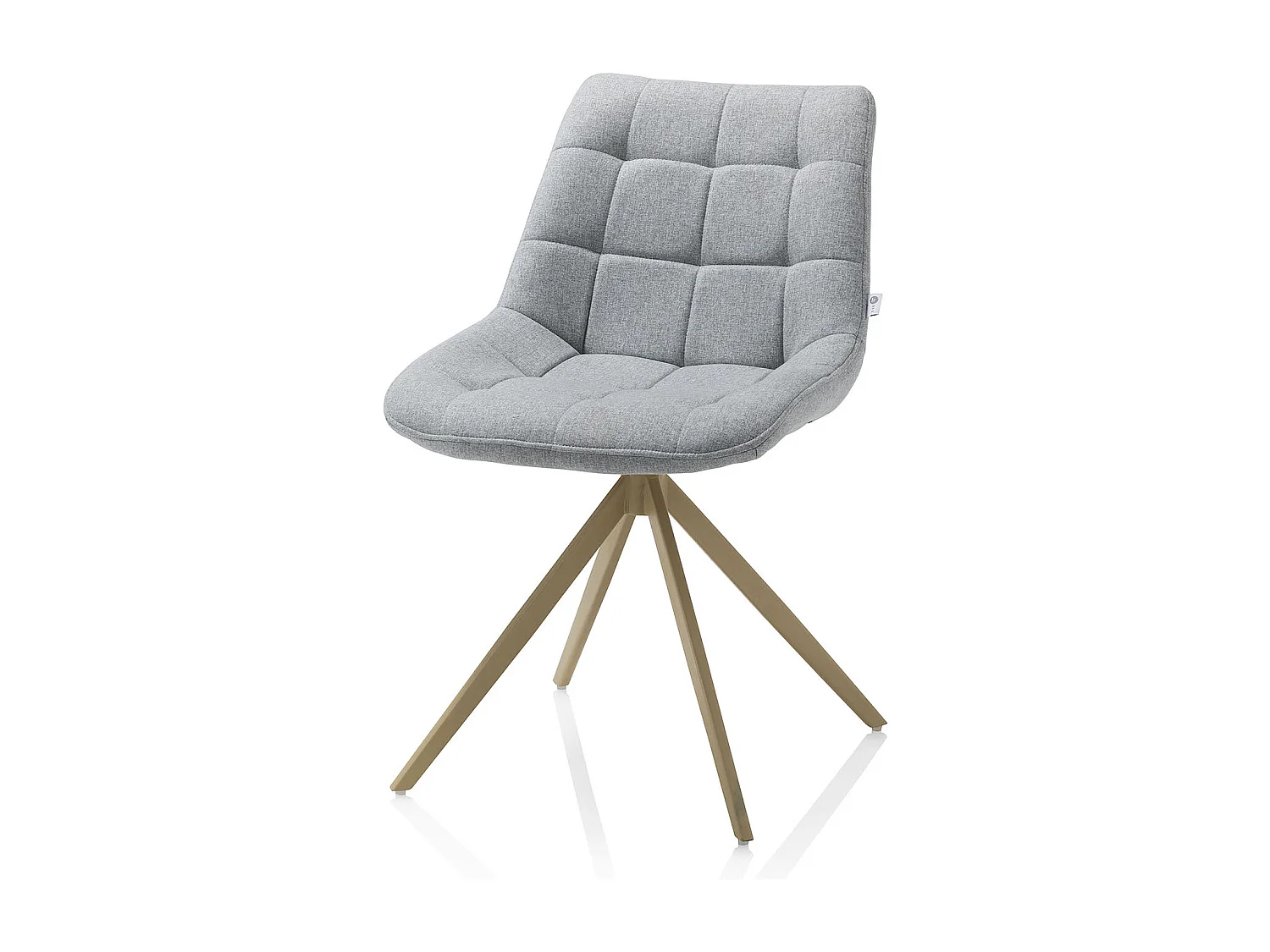 Set de 2 Chaises SOFIA gris