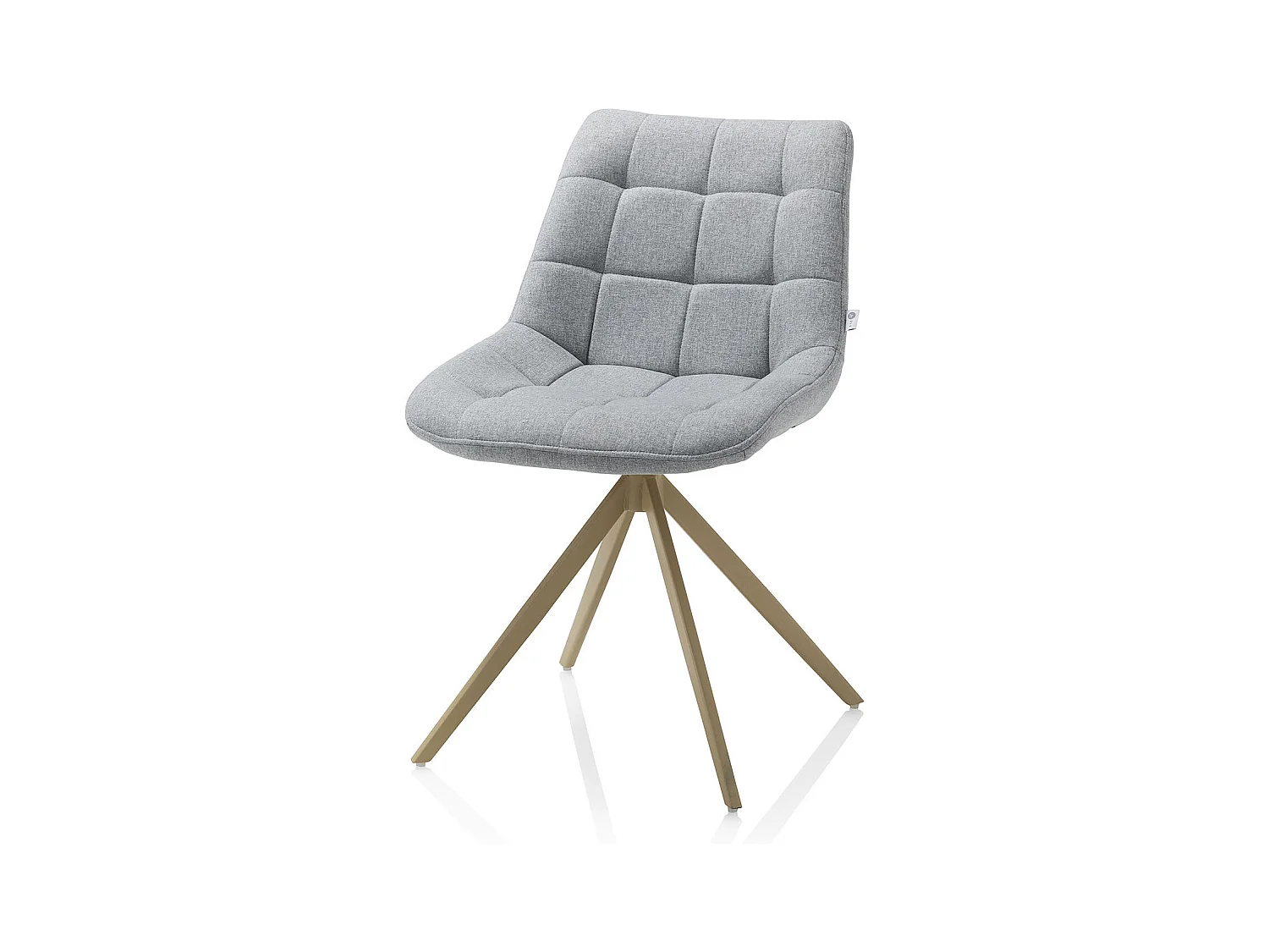 Set di 2 Sedie SOFIA grigio