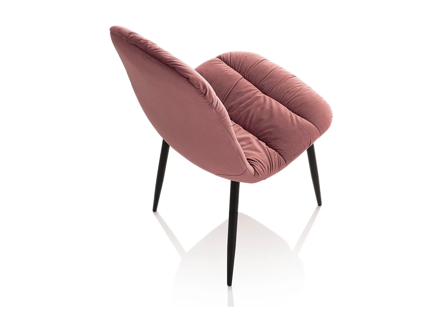 Set de 4 Chaises MARTA rose poudre