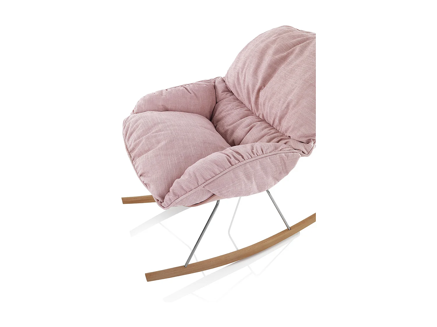 Fauteuil avec bascule ZEN rose