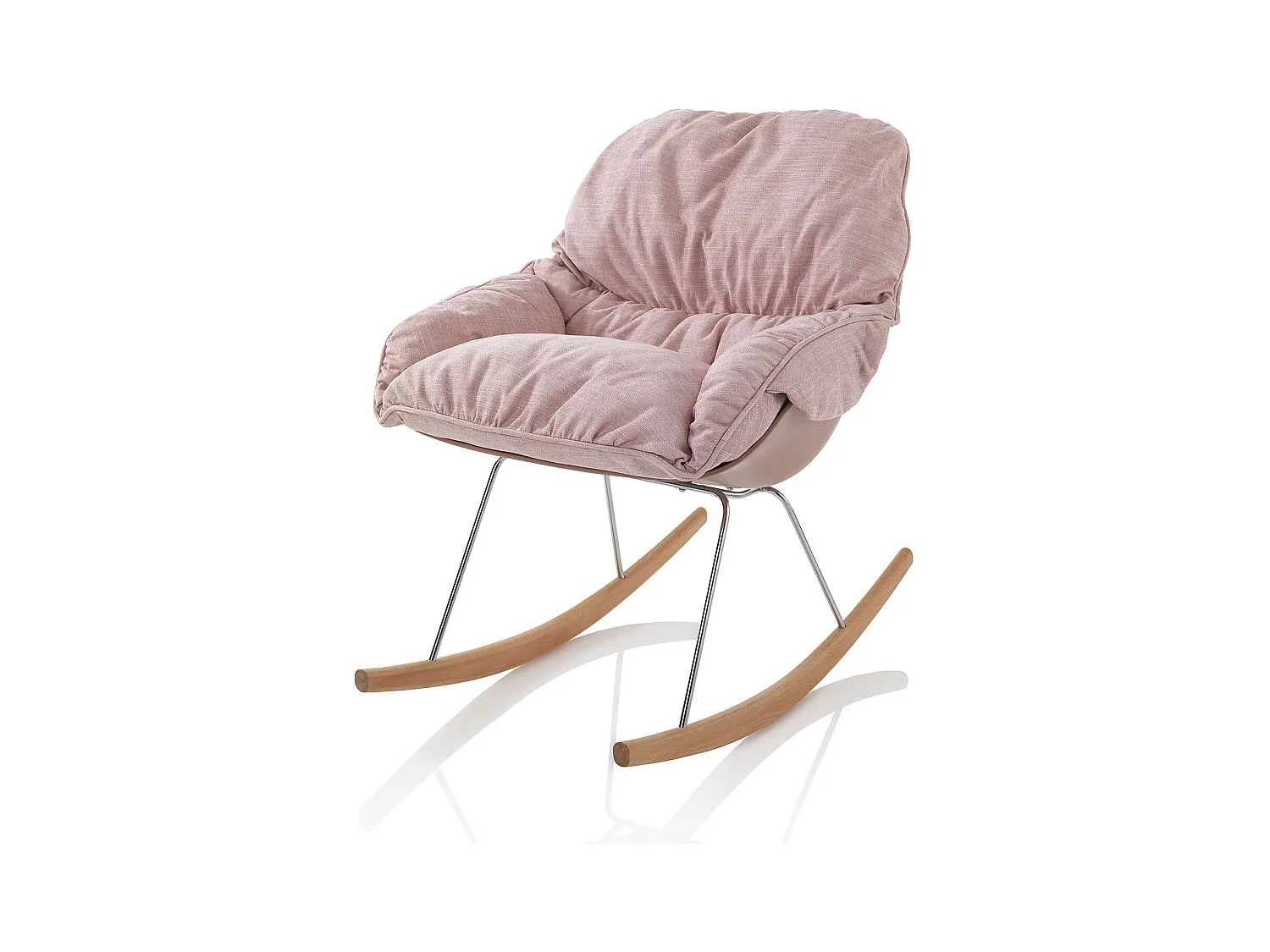 Fauteuil avec bascule ZEN rose