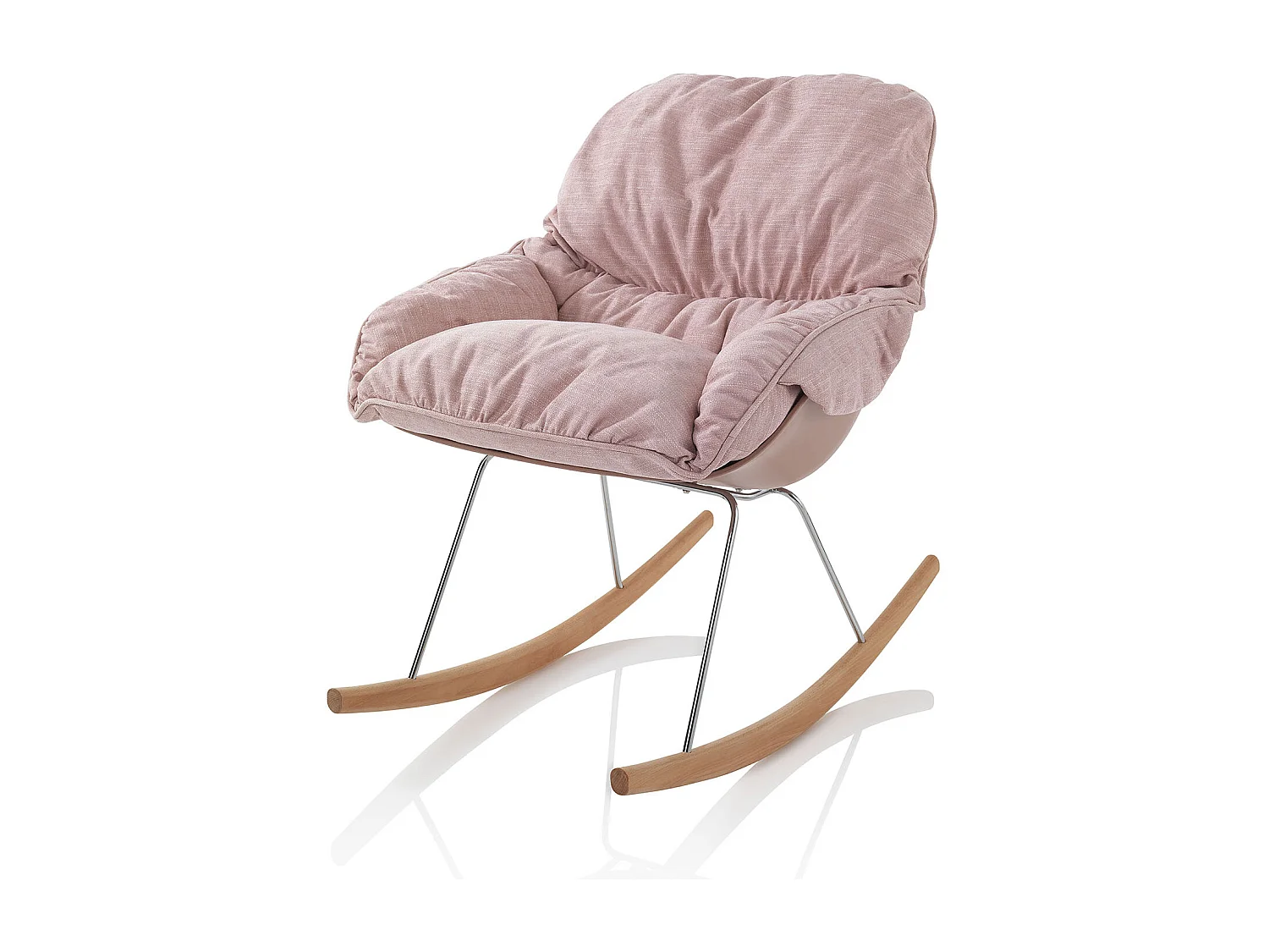 Fauteuil avec bascule ZEN rose