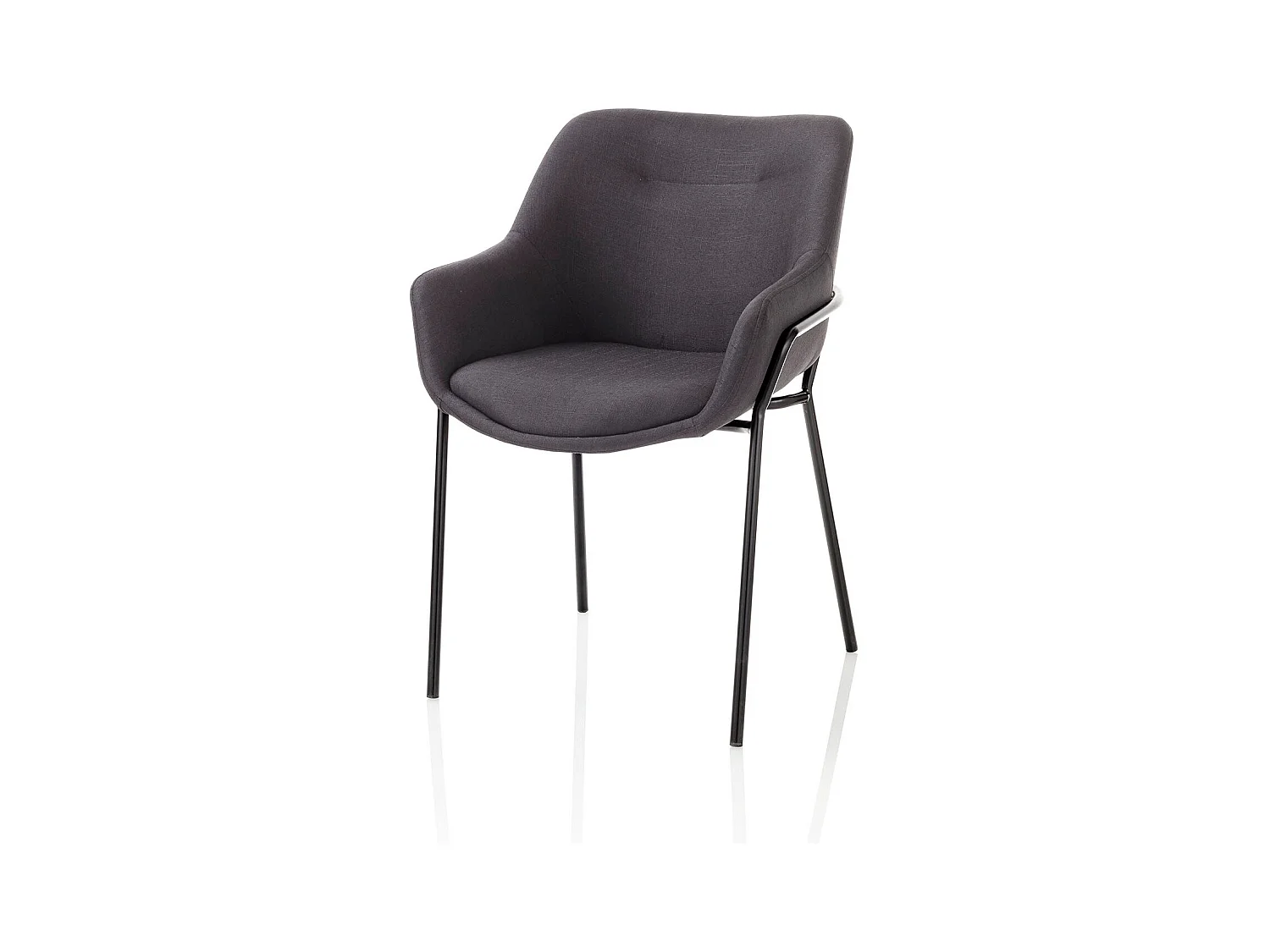 Set de 2 Fauteuils SUNDAY noir