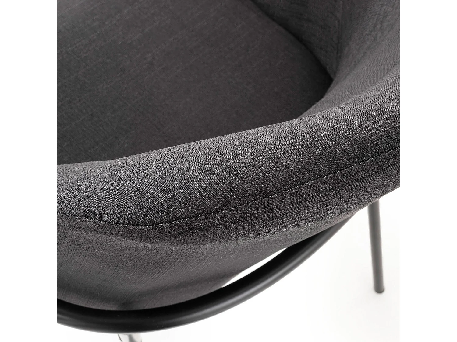 Set de 2 Fauteuils SUNDAY noir