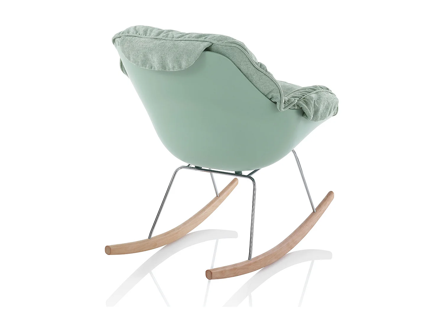 Fauteuil avec bascule ZEN vert menthe