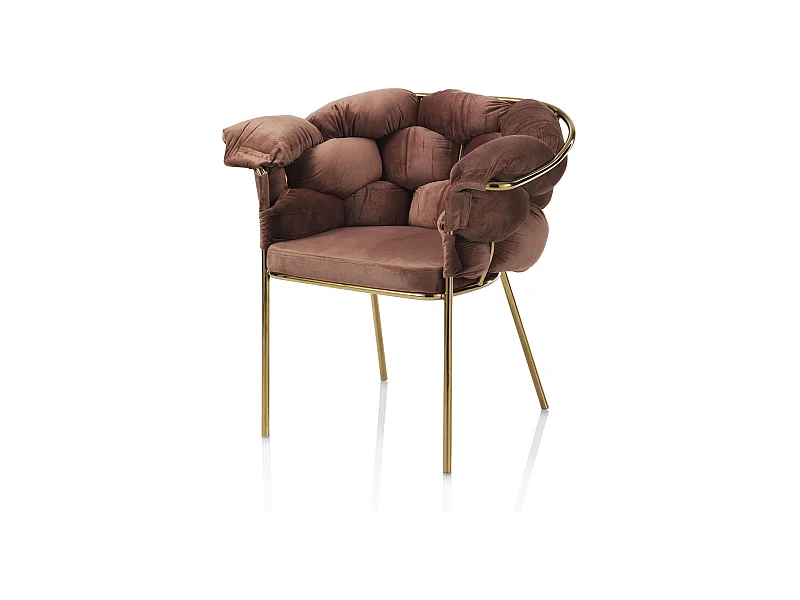 2er-Set Sessel LUCY Rosa