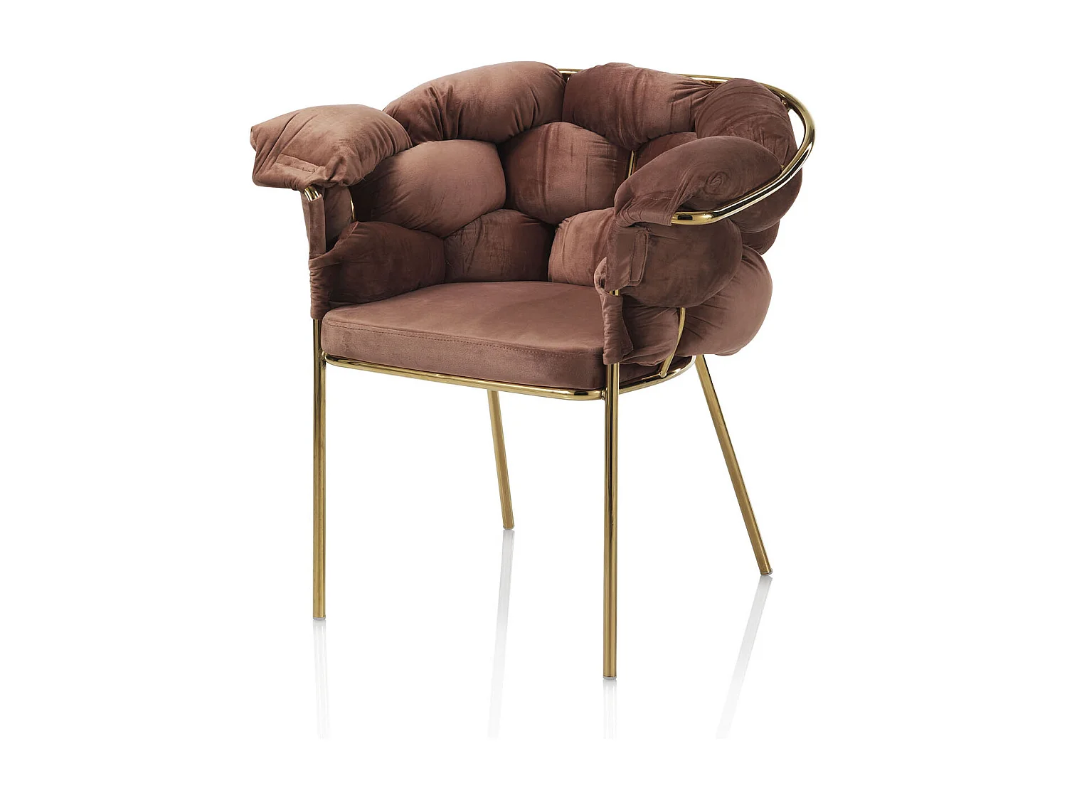 Set de 2 Fauteuils LUCY rose