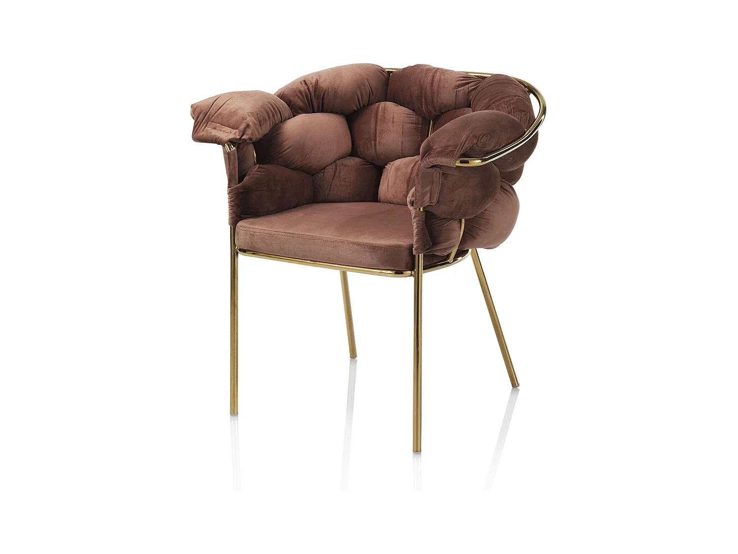 Set de 2 Fauteuils LUCY rose