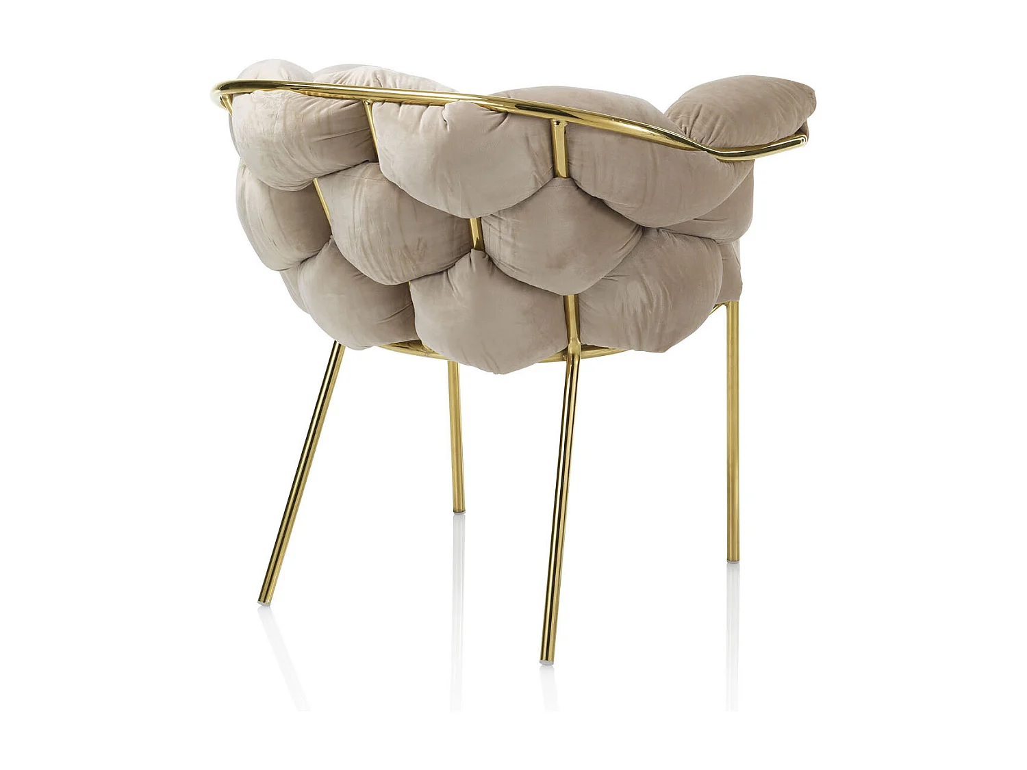 Set de 2 Fauteuils LUCY ecrù